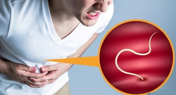 bolesť brucha v dôsledku parazitov